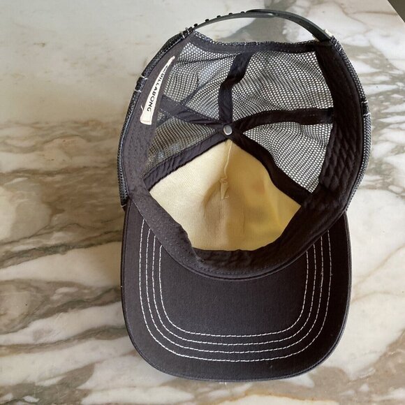 Billabong California Love Hat Navy Blue Snap Back Mesh Back Foam Trucker Hat - Picture 5 of 7